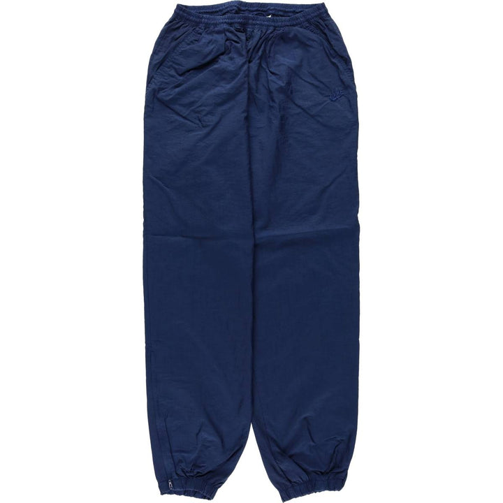 90'S Nike Nylon Pants, Shaka Shaka Pants, Men's M Size, Vintage Nylon navy blue type Vintage Second Hand