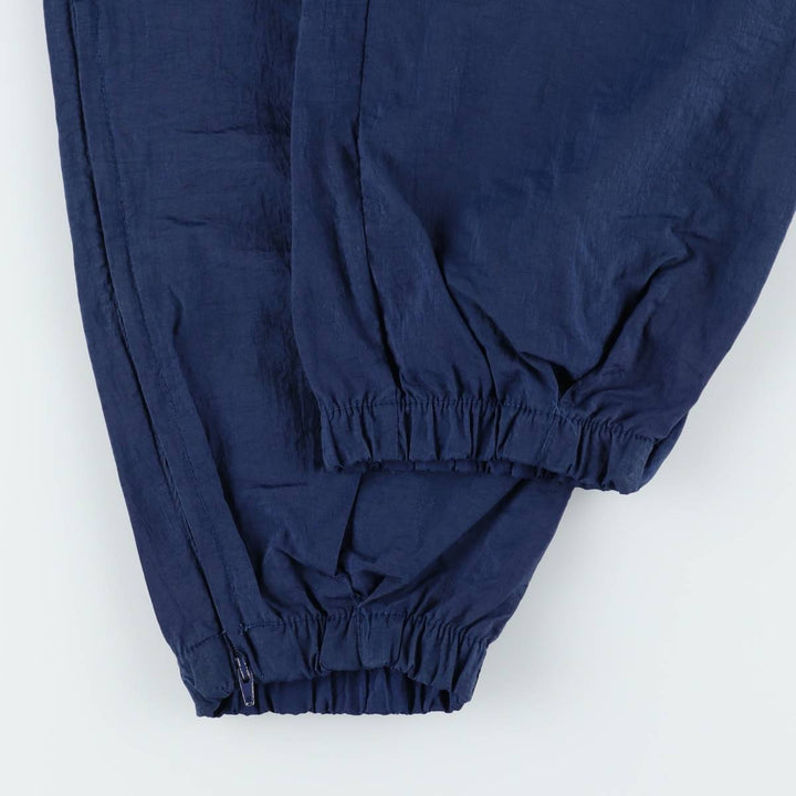 90'S Nike Nylon Pants, Shaka Shaka Pants, Men's M Size, Vintage Nylon navy blue type Vintage Second Hand