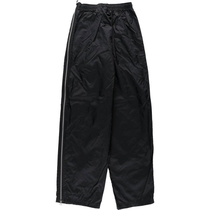90s~00'S Nike Nylon Pants, Rustling Pants, Men's M Size, Vintage Nylon black type Vintage Second Hand