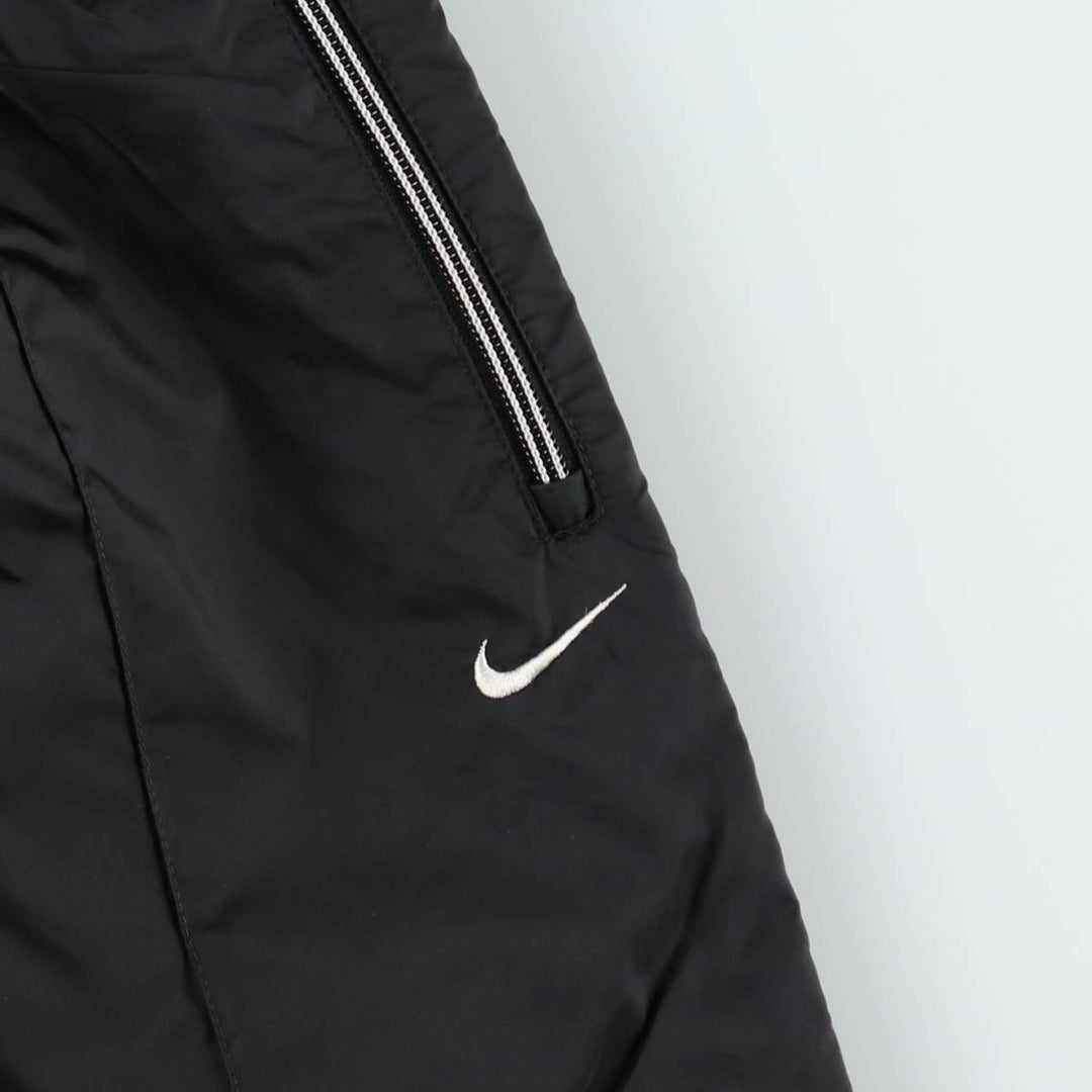 90s~00'S Nike Nylon Pants, Rustling Pants, Men's M Size, Vintage Nylon black type Vintage Second Hand