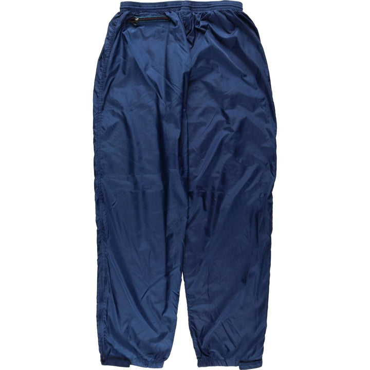 ~90'S LLBean Nylon Pants, Vintage, Men's Size L (approx.) Nylon navy blue type Vintage Second Hand