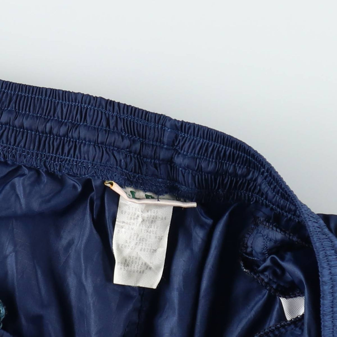 ~90'S LLBean Nylon Pants, Vintage, Men's Size L (approx.) Nylon navy blue type Vintage Second Hand
