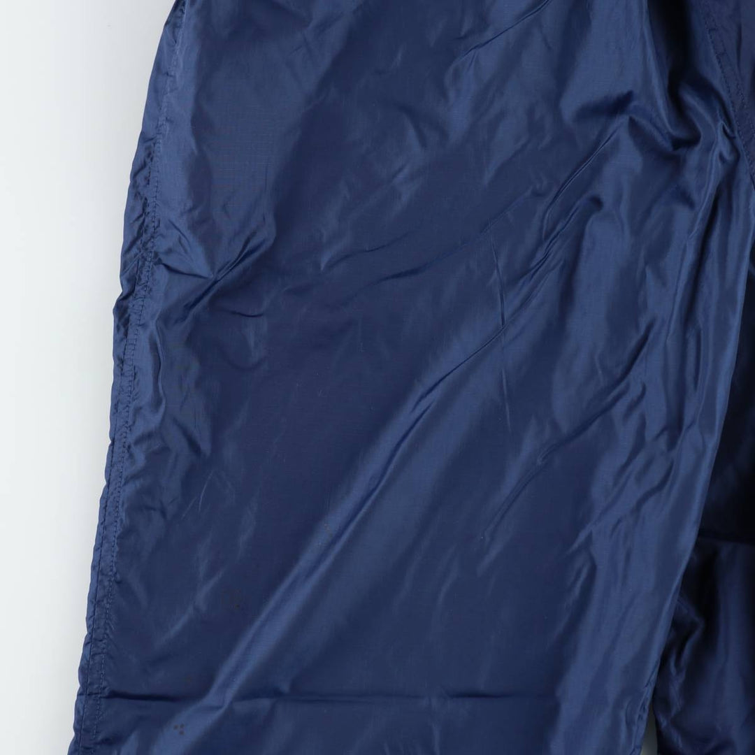 ~90'S LLBean Nylon Pants, Vintage, Men's Size L (approx.) Nylon navy blue type Vintage Second Hand