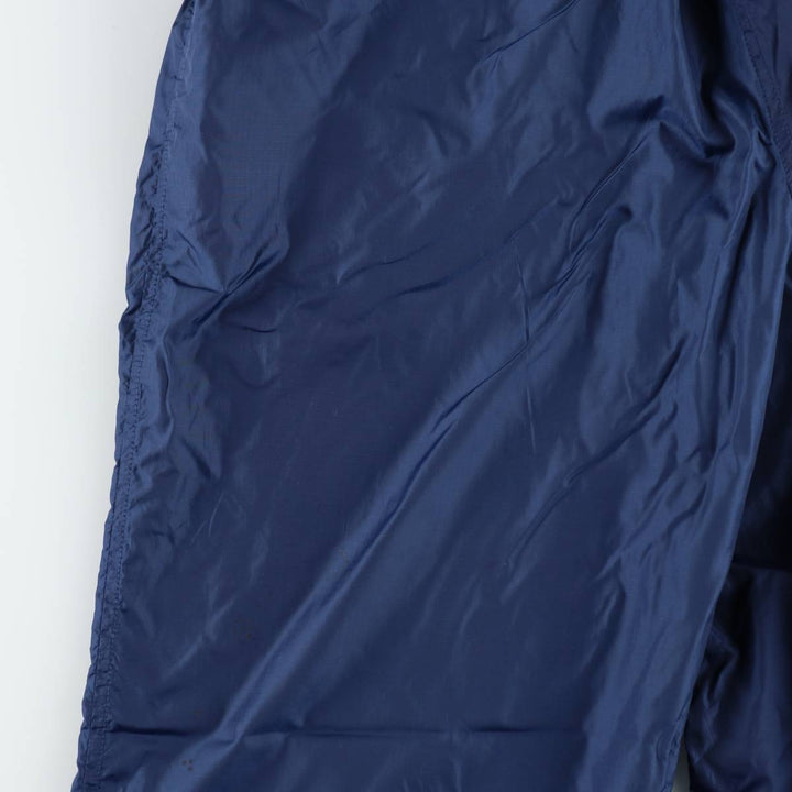 ~90'S LLBean Nylon Pants, Vintage, Men's Size L (approx.) Nylon navy blue type Vintage Second Hand