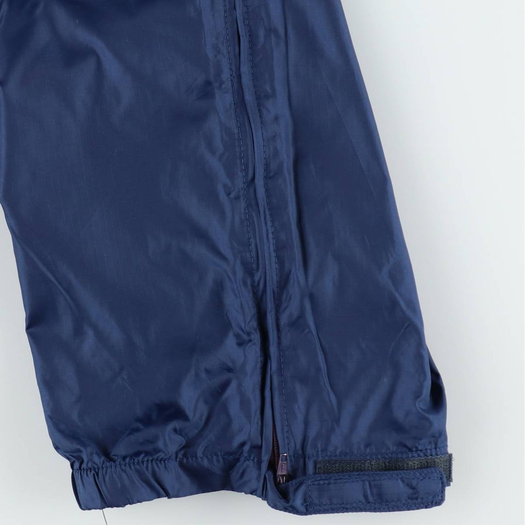 ~90'S LLBean Nylon Pants, Vintage, Men's Size L (approx.) Nylon navy blue type Vintage Second Hand