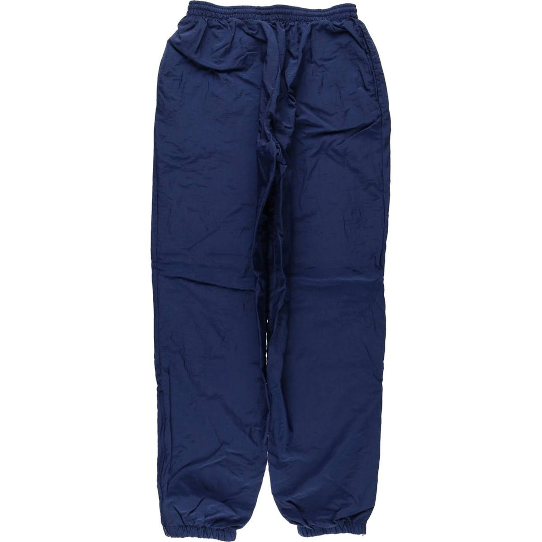 90'S Nike Warm-Up Pants, Nylon, Shaka Shaka Pants, Men's Size L, Vintage polyester navy blue type Vintage Second Hand