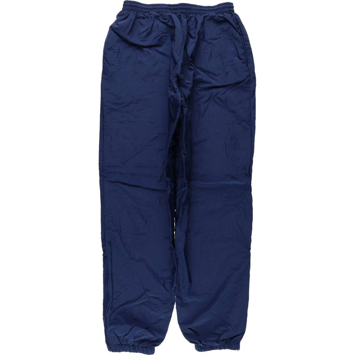 90'S Nike Warm-Up Pants, Nylon, Shaka Shaka Pants, Men's Size L, Vintage polyester navy blue type Vintage Second Hand