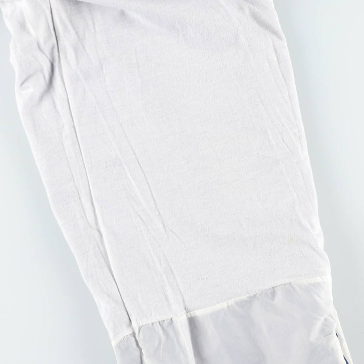90'S Nike Warm-Up Pants, Nylon, Shaka Shaka Pants, Men's Size L, Vintage polyester navy blue type Vintage Second Hand