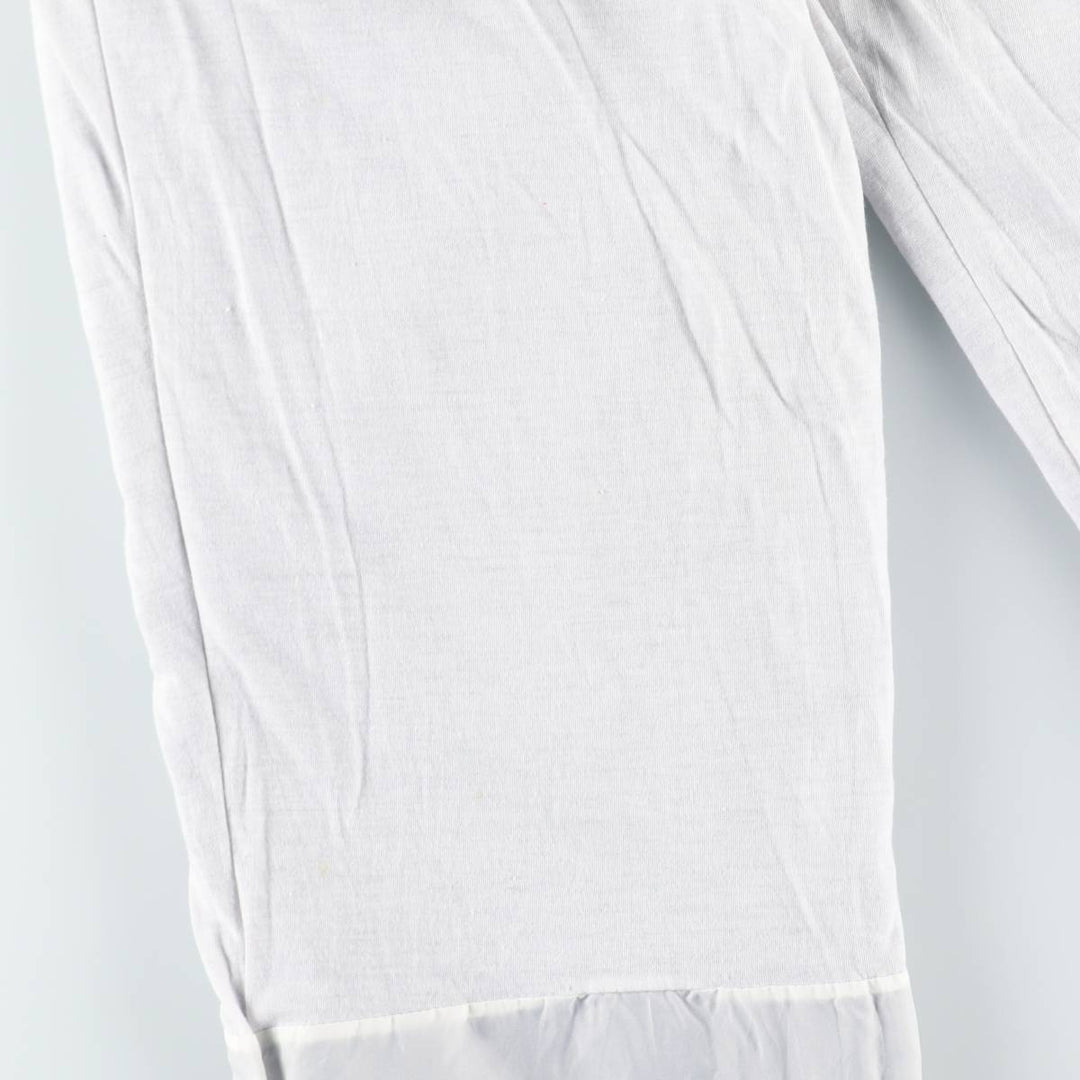 90'S Nike Warm-Up Pants, Nylon, Shaka Shaka Pants, Men's Size L, Vintage polyester navy blue type Vintage Second Hand