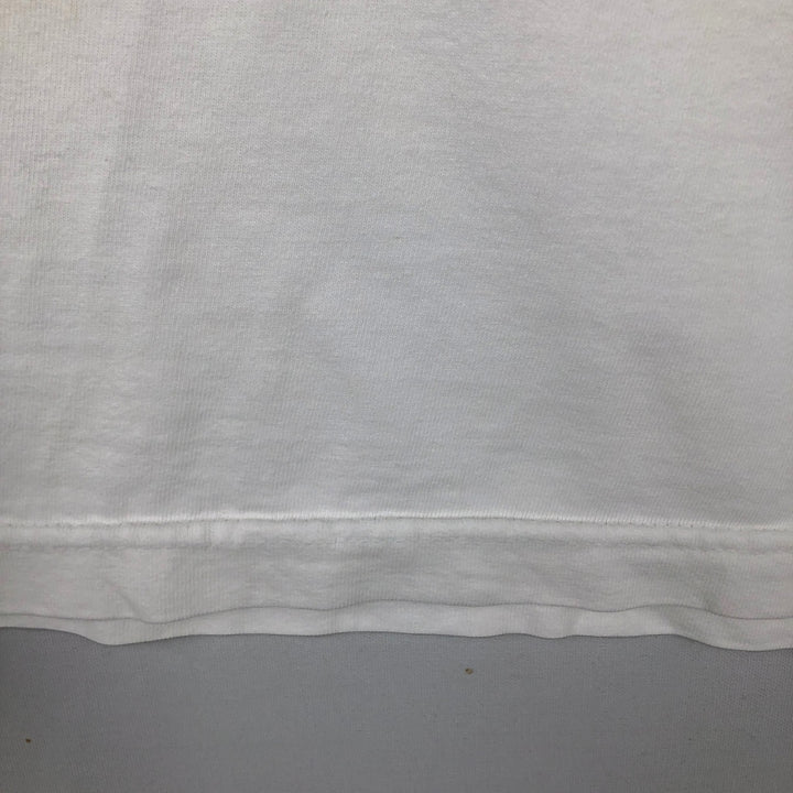 90'S Murina Elephant Pattern Animal T-Shirt, Made in USA, Men's Size L (Equivalent), Vintage cotton white type Vintage Second Hand