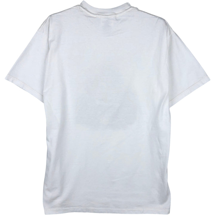 Jerzees Shih Tzu Animal T-Shirt, Made in USA, Men's Size M (approx.) cotton white type Vintage Second Hand