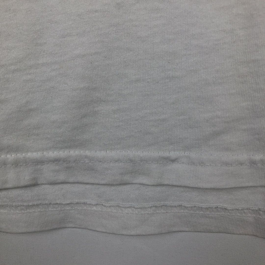 90'S Hanes HEAVYWEIGHT 50 cotton white type Vintage Second Hand