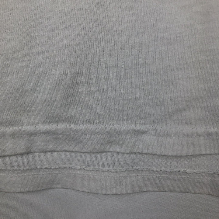 90'S Hanes HEAVYWEIGHT 50 cotton white type Vintage Second Hand