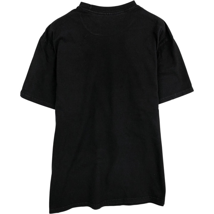 BLACK PANTHER Character Print T-Shirt (Men's Size L) cotton black type Vintage Second Hand
