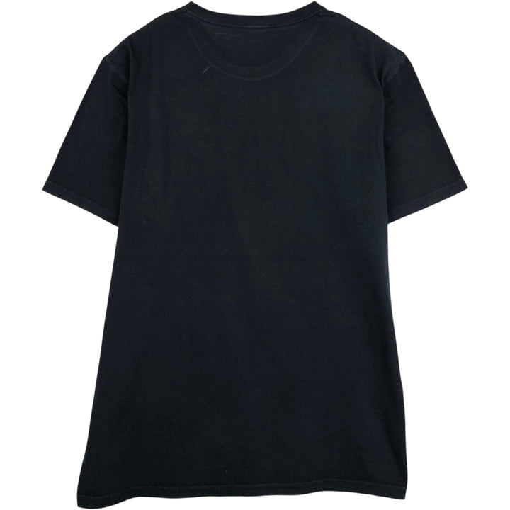 MARVEL COMICS Spider-Man Character Print T-Shirt (Men's Size L) cotton black type Vintage Second Hand