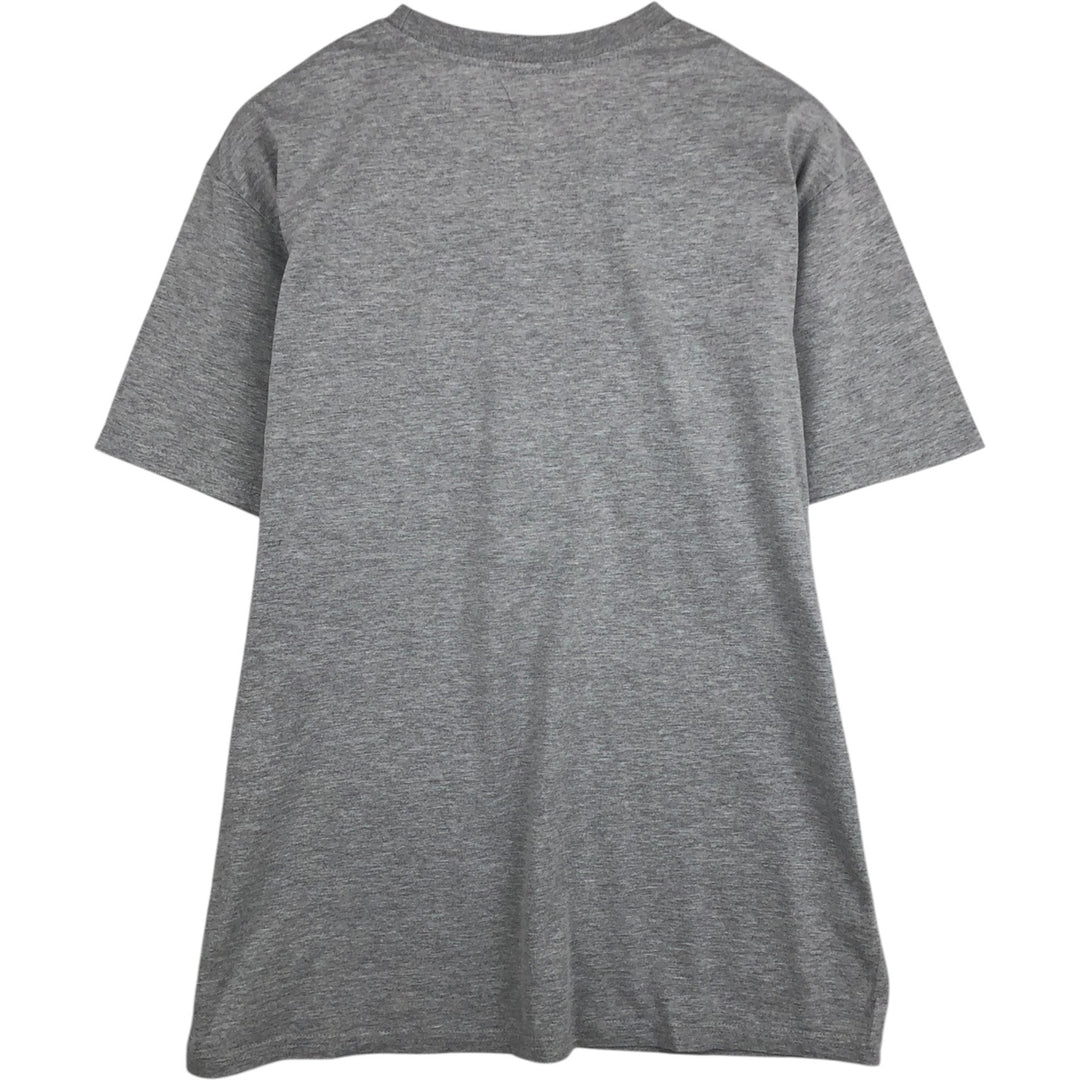 PIXAR Up (Carl Fredricksen's Flying House) Carl Fredricksen Character Print T-Shirt, Men's Size L (approx.) cotton gray type Vintage Second Hand