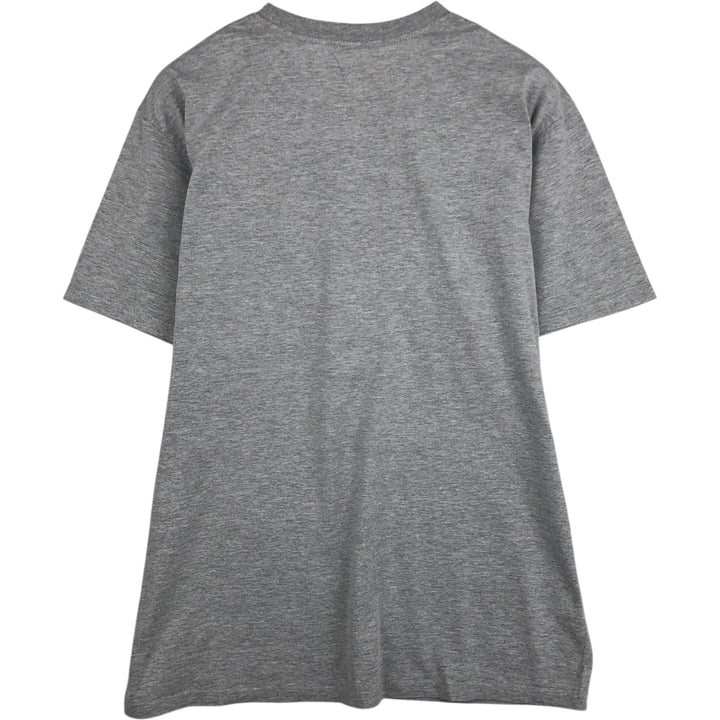PIXAR Up (Carl Fredricksen's Flying House) Carl Fredricksen Character Print T-Shirt, Men's Size L (approx.) cotton gray type Vintage Second Hand