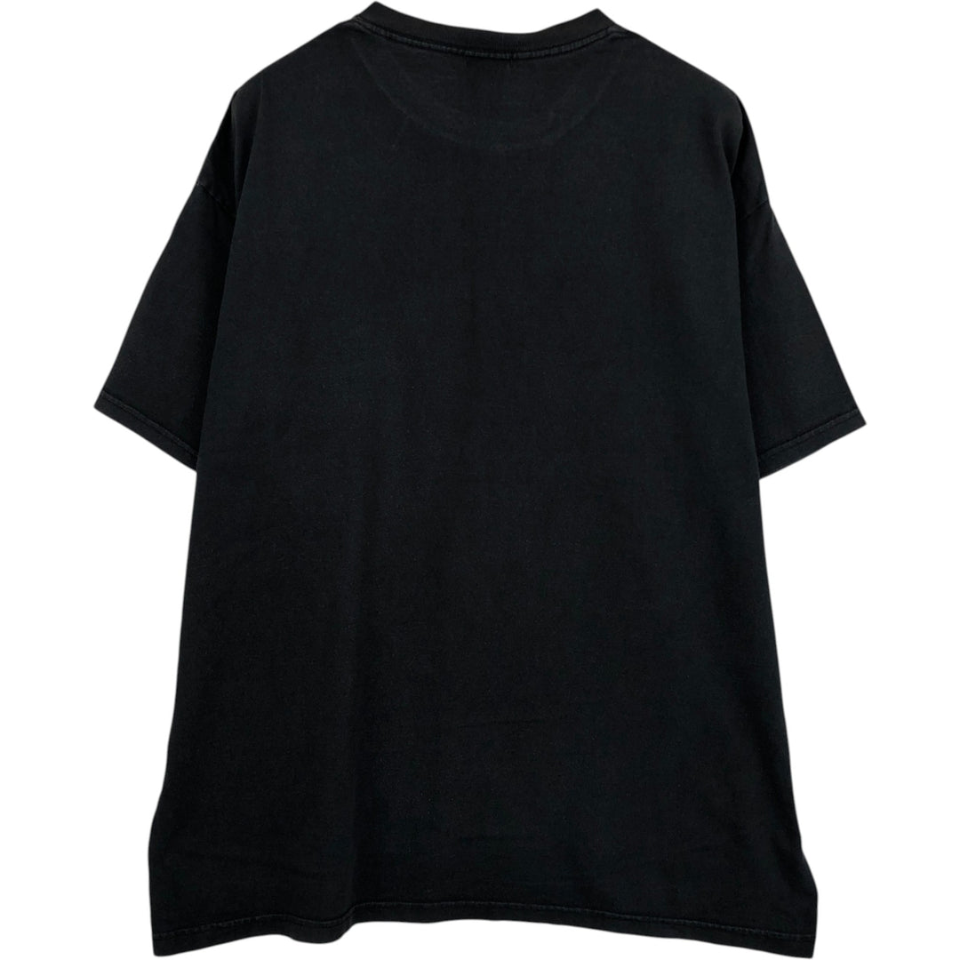 Delta Heroes TV Drama Character Print T-Shirt, Men's Size XL (approx.) cotton black type Vintage Second Hand