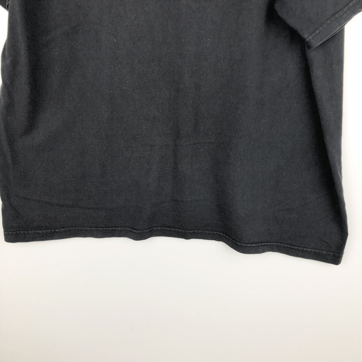 Delta Heroes TV Drama Character Print T-Shirt, Men's Size XL (approx.) cotton black type Vintage Second Hand