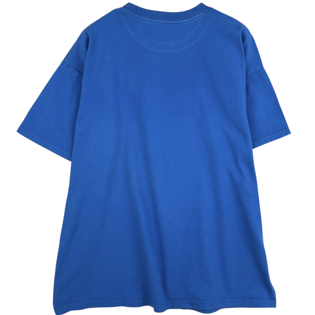 Sesame Street Cookie Monster Character Print T-Shirt (Men's XL equivalent) cotton blue type Vintage Second Hand