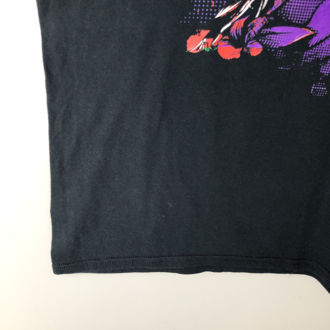 Gildan Batman Joker Character Print T-Shirt, Men's Size L (approx.) cotton black type Vintage Second Hand