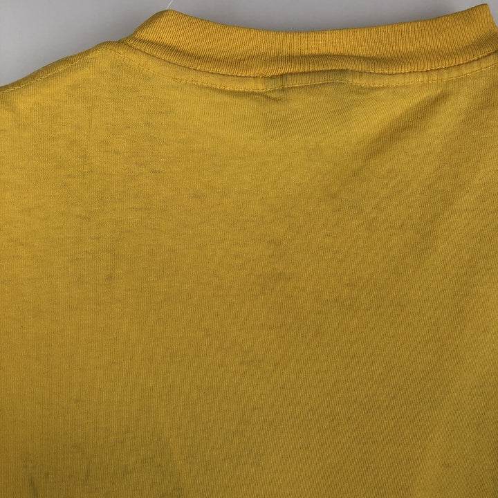 2000'S Warner Bros. Superman Movie T-Shirt, Made in USA, Men's Size XL (approx.) cotton yellow type Vintage Second Hand