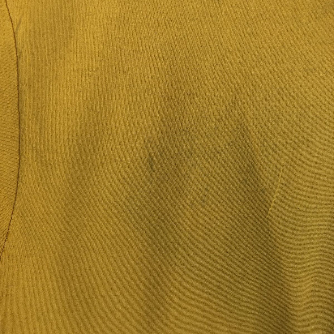 2000'S Warner Bros. Superman Movie T-Shirt, Made in USA, Men's Size XL (approx.) cotton yellow type Vintage Second Hand