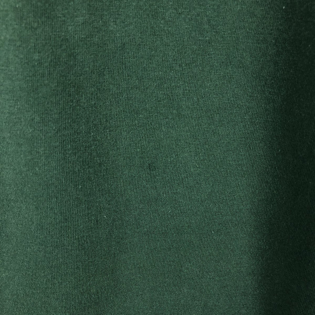 90'S Disney DESIGNS MICKEY MOUSE character print T-shirt, Made in USA, Men's XL equivalent, Vintage cotton Green type dark green Vintage Second Hand