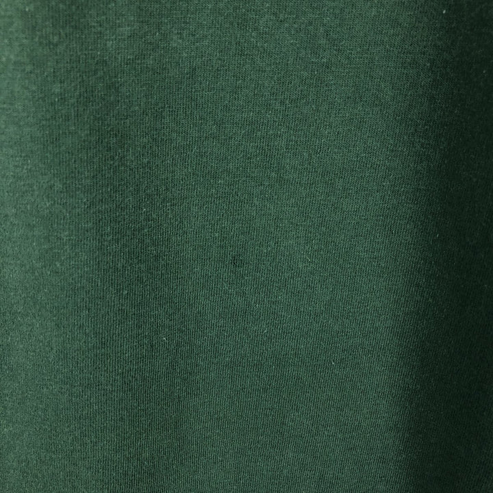 90'S Disney DESIGNS MICKEY MOUSE character print T-shirt, Made in USA, Men's XL equivalent, Vintage cotton Green type dark green Vintage Second Hand
