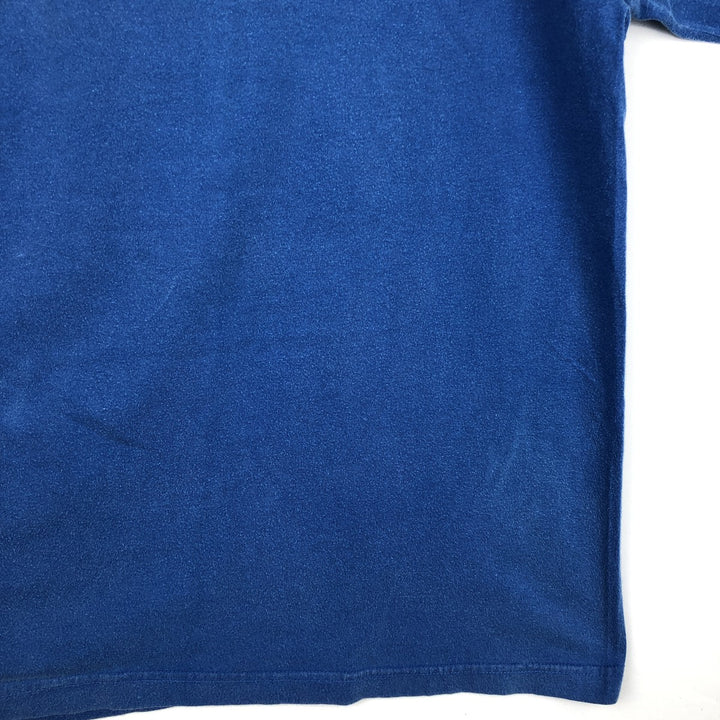90'S MICKEY UNLIMITED character print T-shirt, made in USA, men's size L equivalent, vintage. cotton blue type Vintage Second Hand