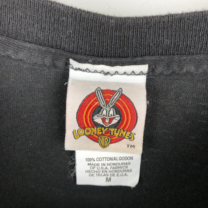 90'S Looney Tunes Tweety character print T-shirt, men's size M equivalent, vintage. cotton black type Vintage Second Hand