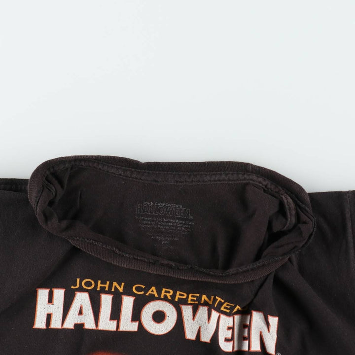 HALLOWEEN Movie T-shirt for men (size L) unclear black type Vintage Second Hand