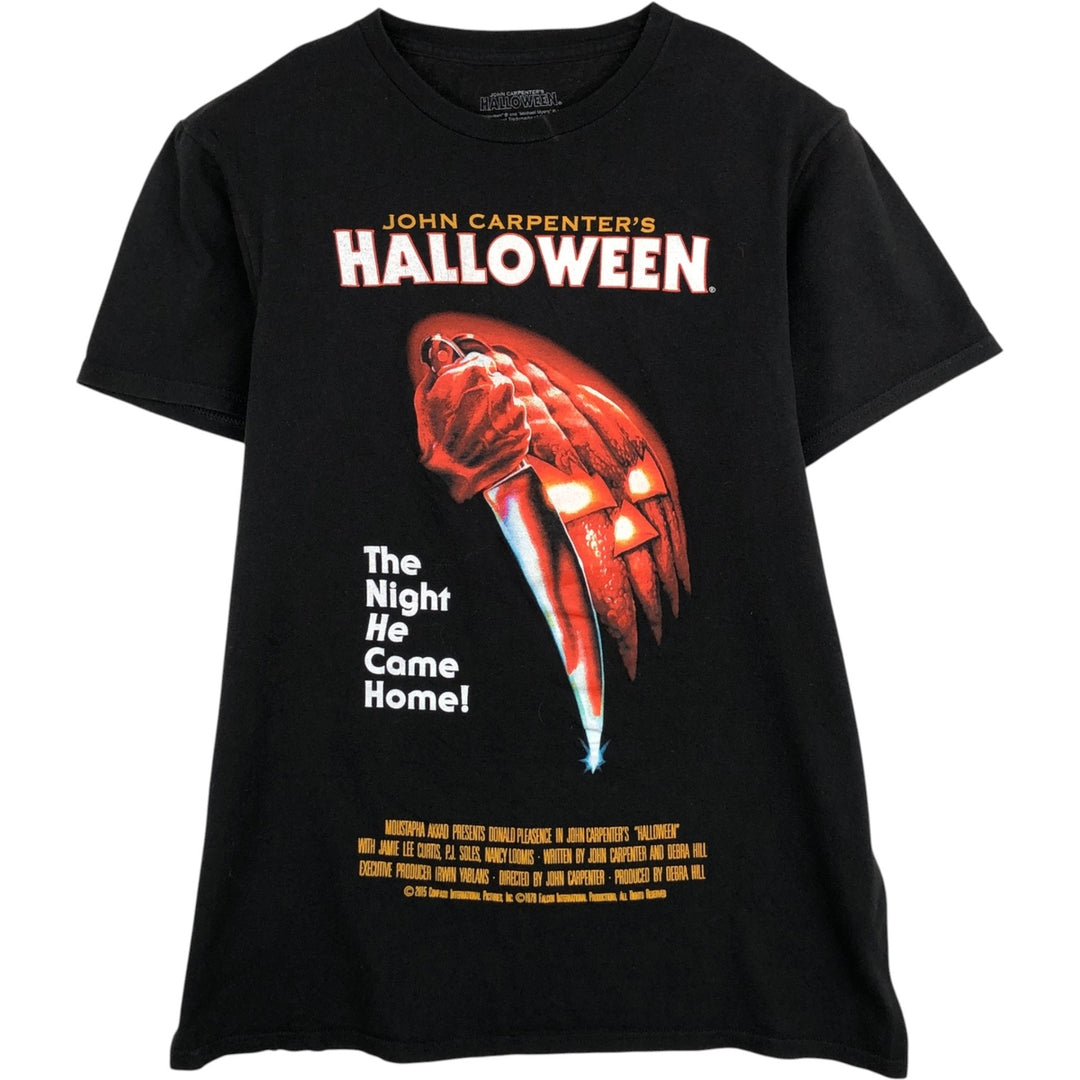 HALLOWEEN Movie T-shirt for men, size M cotton black type Vintage Second Hand