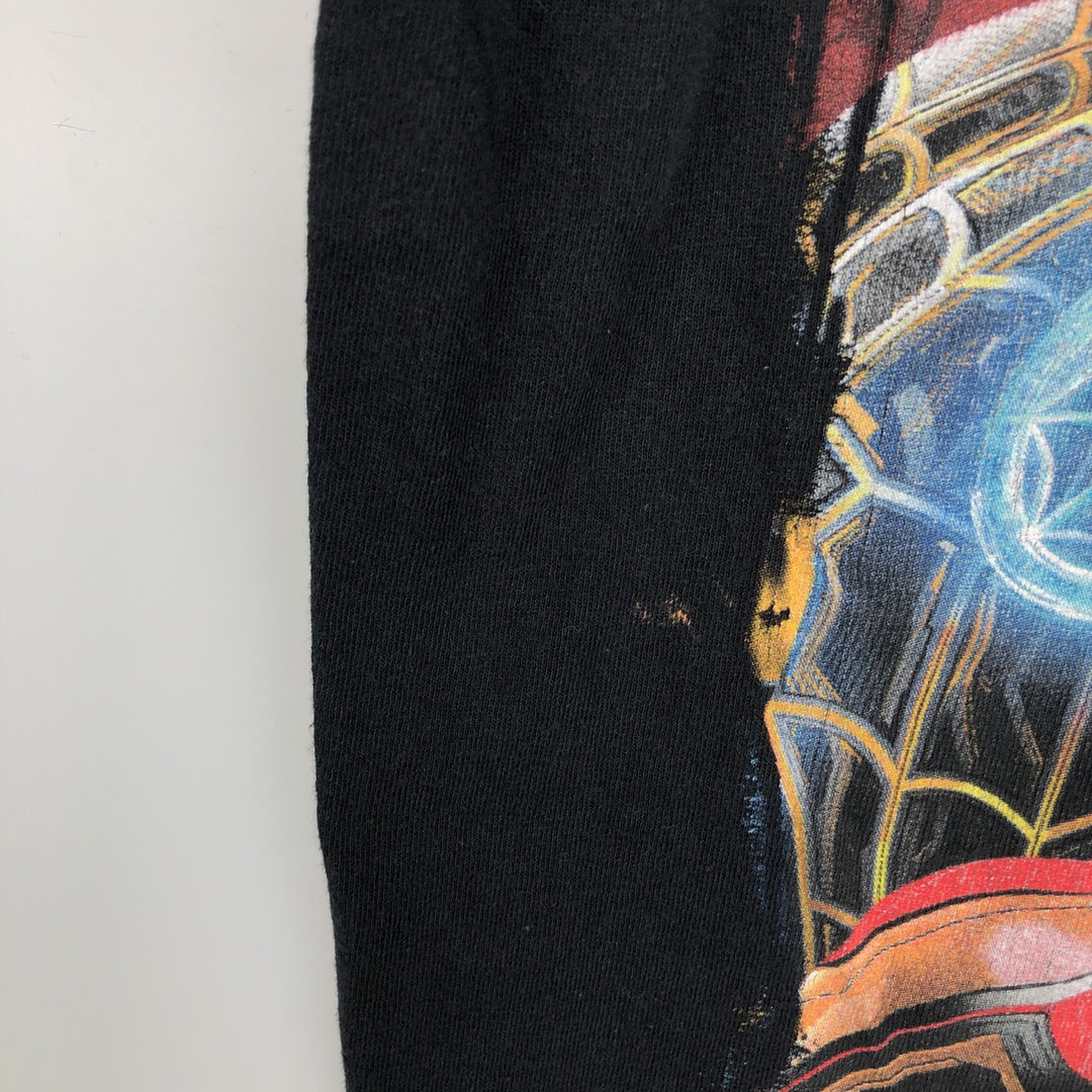 SPIDER MAN Movie T-Shirt (Men's Size M) cotton black type Vintage Second Hand