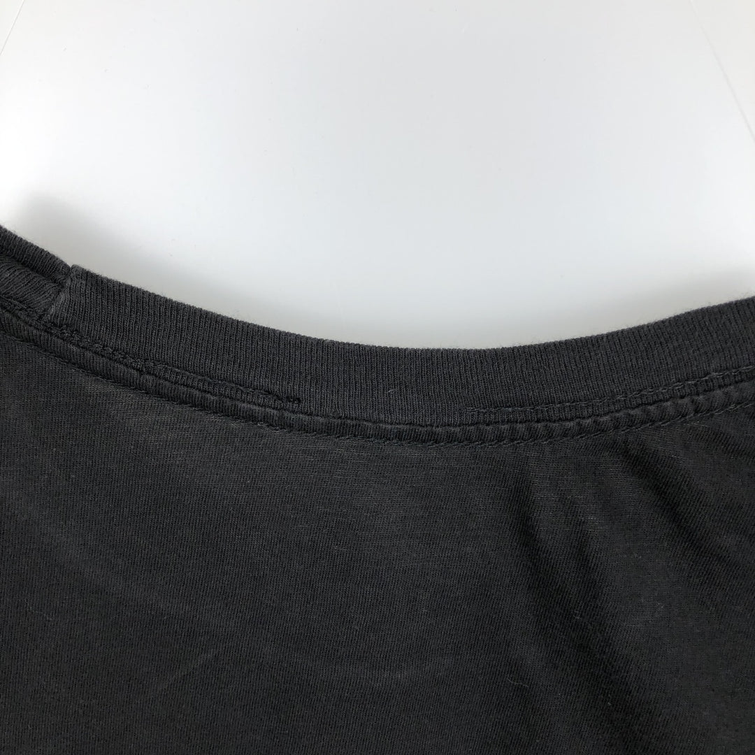 STRANGER THINGS Stranger Things Movie T-shirt Men's M size cotton black type Vintage Second Hand