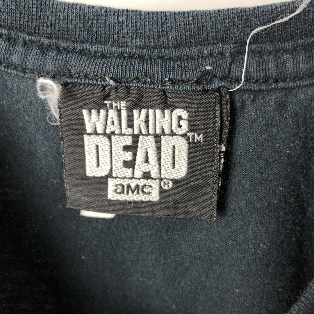 WALKING DEAD Movie T-Shirt (Men's Size S) cotton black type Vintage Second Hand