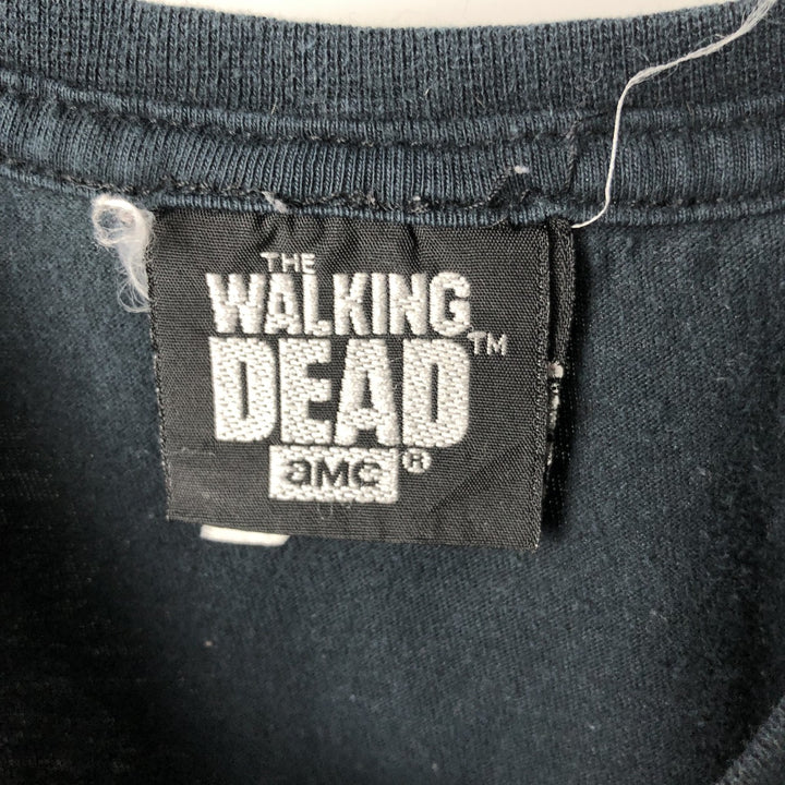 WALKING DEAD Movie T-Shirt (Men's Size S) cotton black type Vintage Second Hand