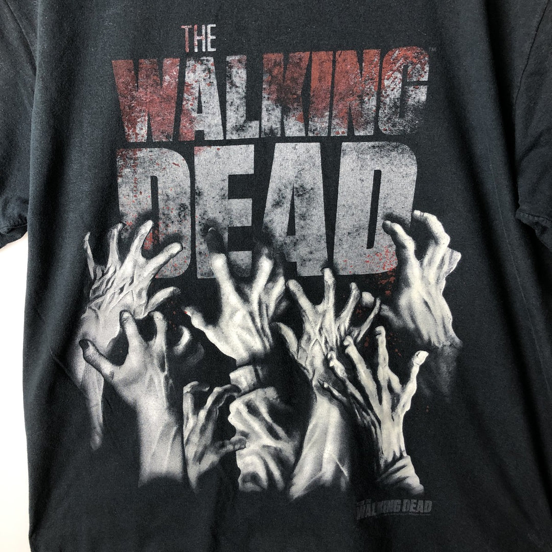 WALKING DEAD Movie T-Shirt (Men's Size S) cotton black type Vintage Second Hand