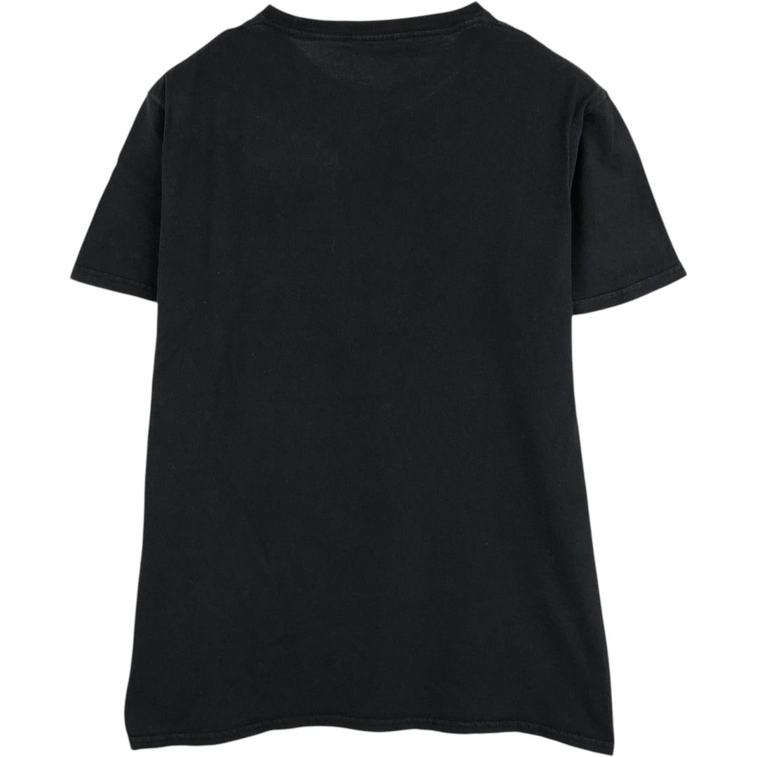 STRANGER THINGS Stranger Things Movie T-shirt Men's L size cotton black type Vintage Second Hand
