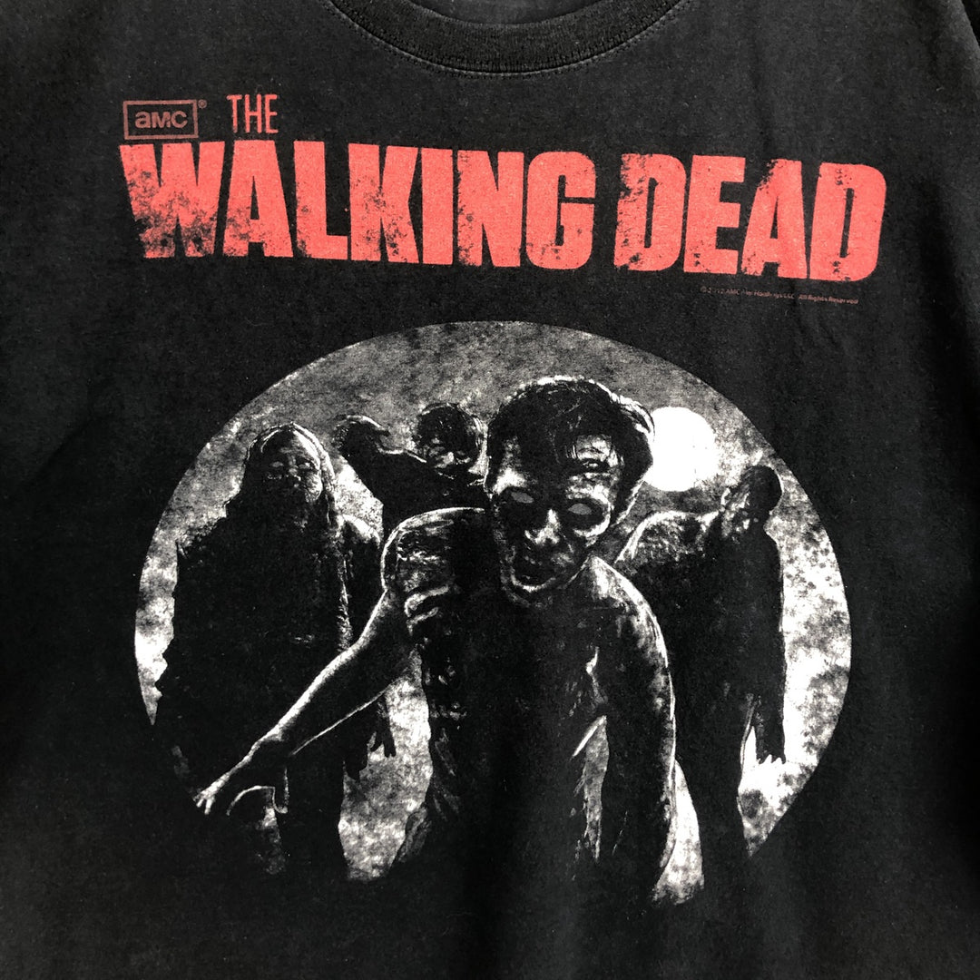 Jerzees THE WALKING DEAD Movie T-Shirt, Men's Size L cotton black type Vintage Second Hand