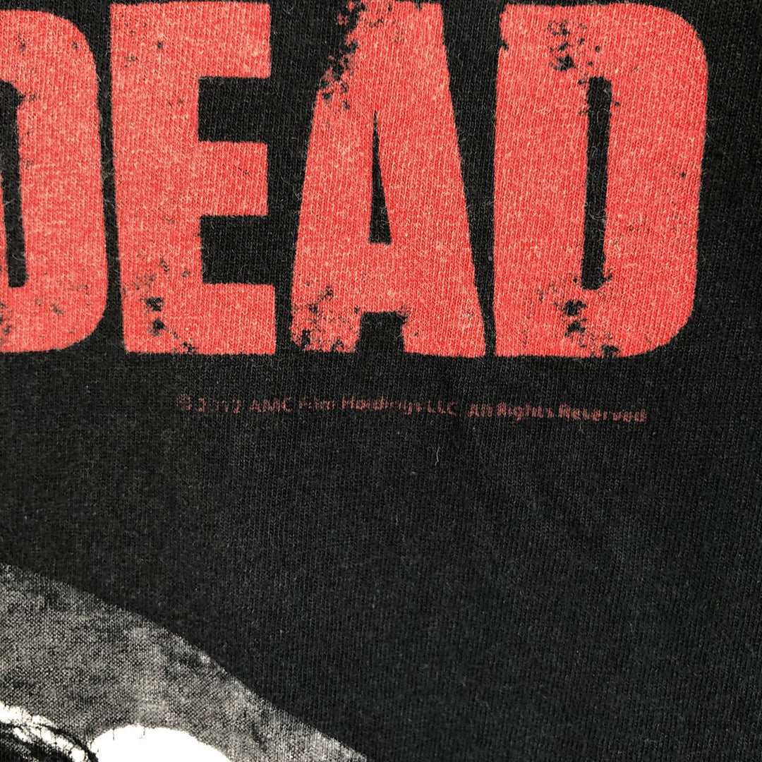 Jerzees THE WALKING DEAD Movie T-Shirt, Men's Size L cotton black type Vintage Second Hand