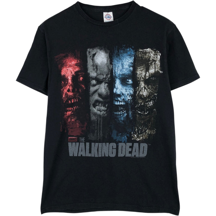 DELTA WALKING DEAD Movie T-Shirt (Men's Size M) cotton black type Vintage Second Hand