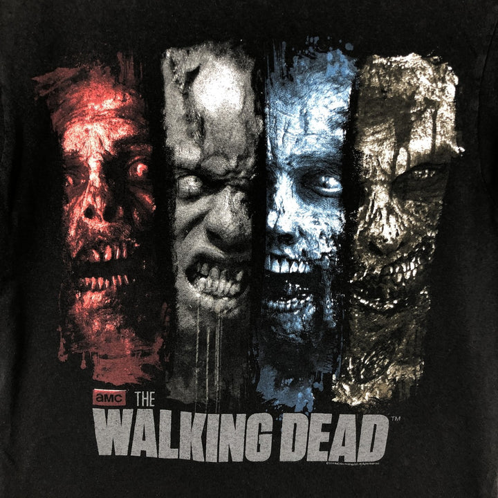 DELTA WALKING DEAD Movie T-Shirt (Men's Size M) cotton black type Vintage Second Hand