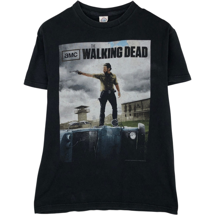 DELTA WALKING DEAD Movie T-Shirt (Men's Size M) cotton black type Vintage Second Hand