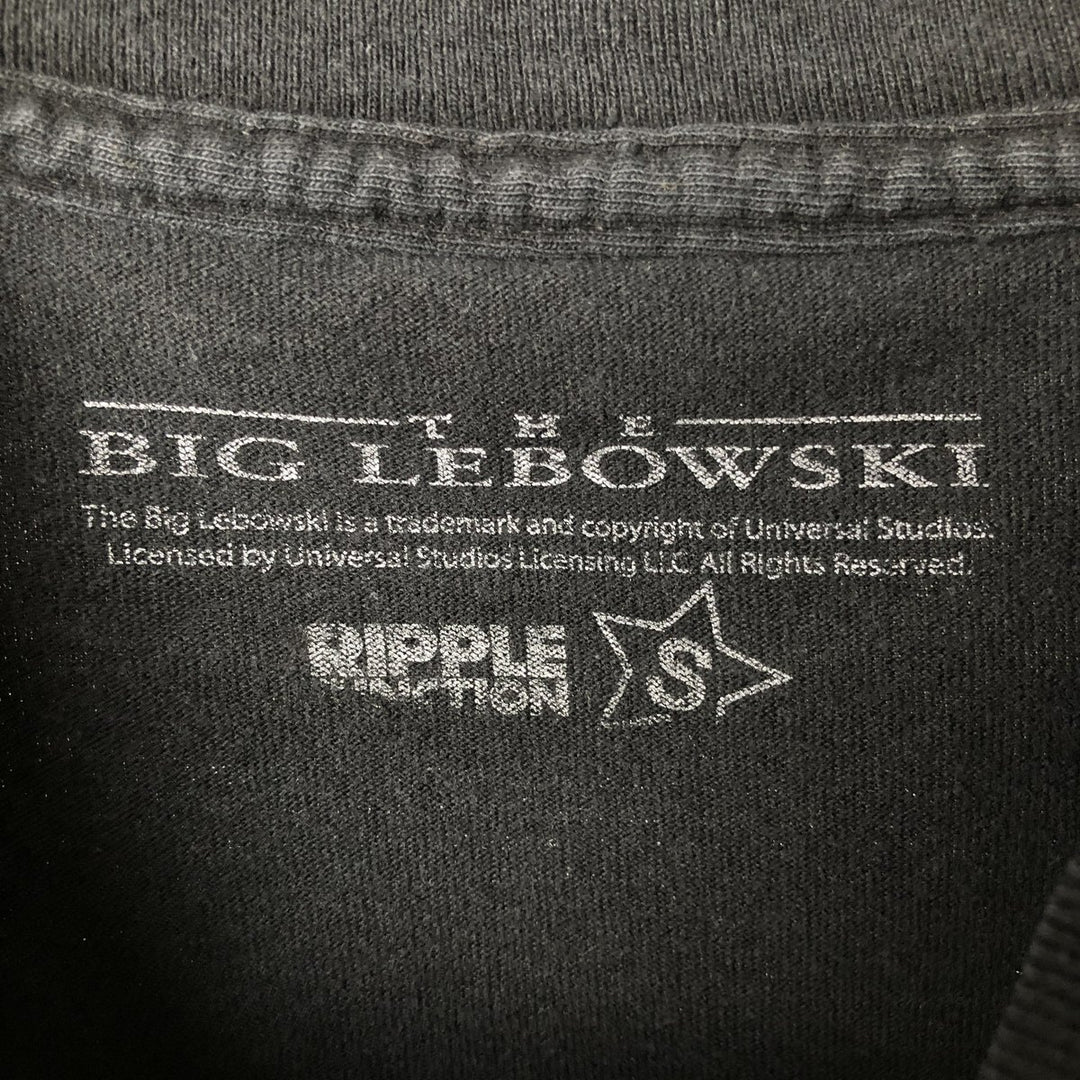 THE BIG LEBOWSKI Movie T-shirt (Men's Size S) unclear black type Vintage Second Hand