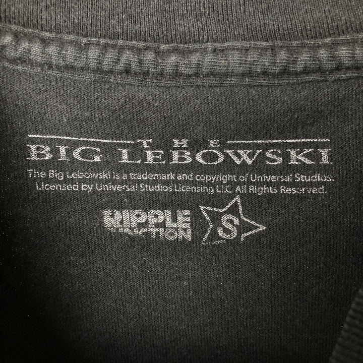 THE BIG LEBOWSKI Movie T-shirt (Men's Size S) unclear black type Vintage Second Hand