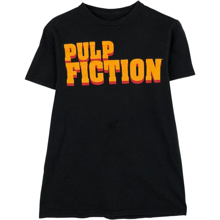 PULP FICTION Pulp Fiction Movie T-shirt Men's S size cotton black type Vintage Second Hand