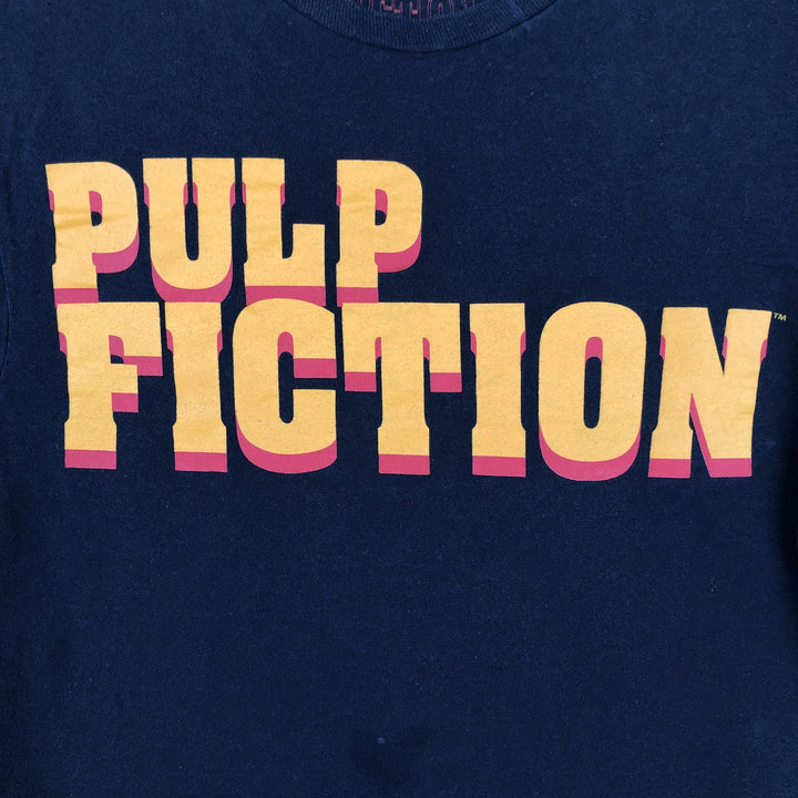 PULP FICTION Pulp Fiction Movie T-shirt Men's S size cotton black type Vintage Second Hand