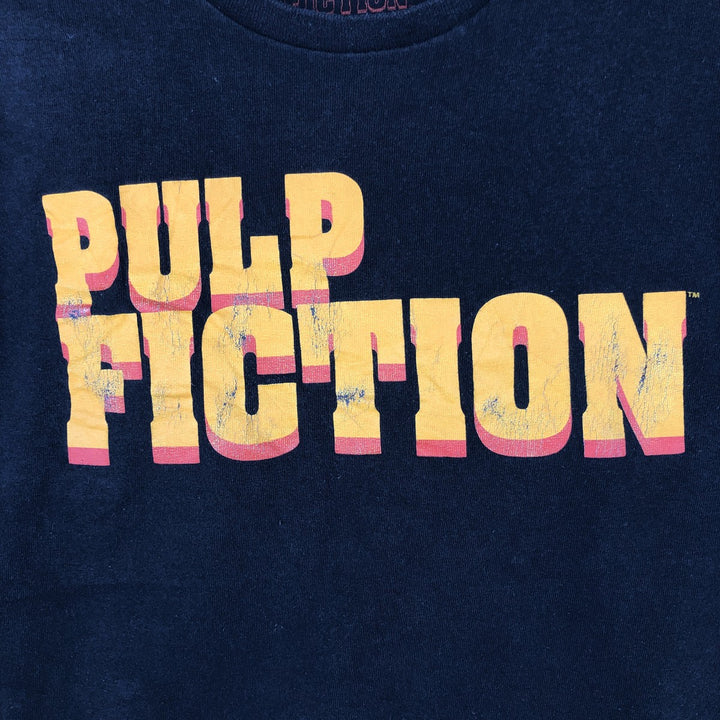 PULP FICTION Pulp Fiction Movie T-shirt Men's L size cotton black type Vintage Second Hand