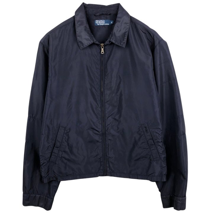 Ralph Lauren POLO by Ralph Lauren Swing Top Sports Jacket Men's M Nylon navy blue type Vintage Second Hand